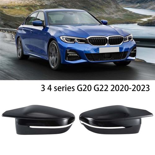 Ensemble De 4 Pièces Coque De Rétroviseur Couverture De Rétroviseur 1 À 1 Modèle De Voiture Pour Série 3 4 G20 G22 2020-2023