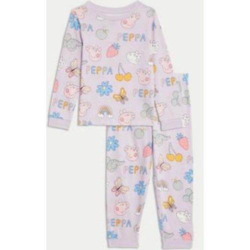 Pyjama 100 % Coton À Motif Peppa Pig¿ (Du 1 Au 7 Ans) - Multicolore