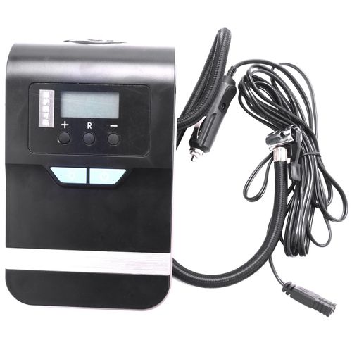 Portable Compresseur D'air De Voiture Numérique Pneu Pneu Gonfleur Pompe 12 V Avec Grande Lumière Clignotant Manomètre Numérique 150 Psi