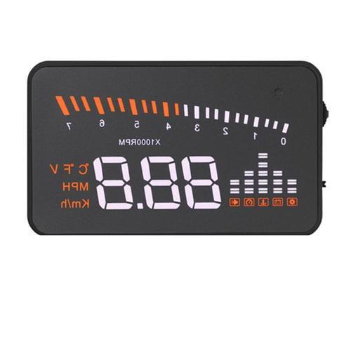 X5 Voiture Hud Affichage Tête Haute Obd Projecteur De Vitesse Universel