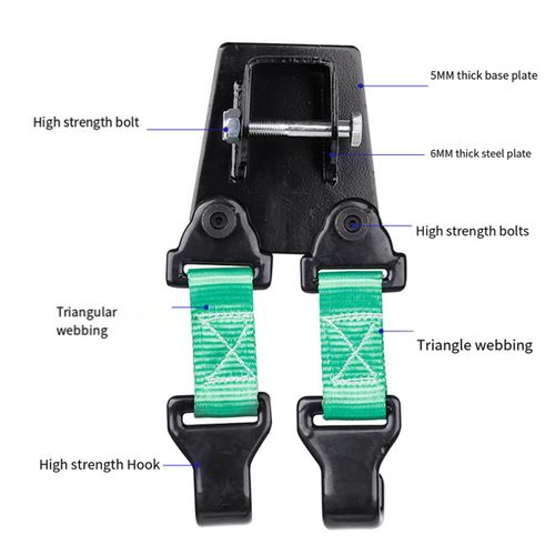 Cric De Levage En Acier Mate, Outil De Récupération De Roue Pour Levage De Ferme Hi-Lift, Levage Tout-Terrain, Outil De Récupération De Camion Suv Robuste