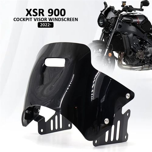 Pare-Brise De Moto Pare-Brise Pare-Brise Déflecteur De Vent Visière Écran Bouclier Pour Xsr 900 Xsr900 2022 2023 (Transparent)