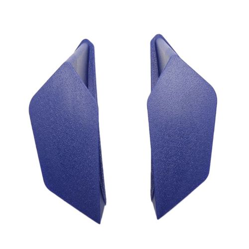 Kit D'aile Dynamique De Carénage De Moto Spoiler Universel Aileron De Carénage Latéral D'appui Pour Scooter De Moto Bleu