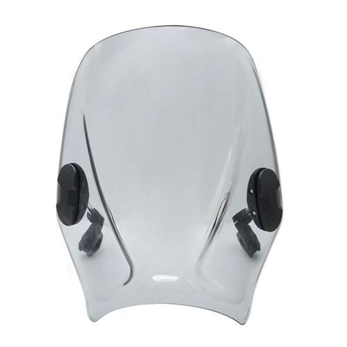 Couverture De Protection De Déflecteur De Pare-Brise De Pare-Brise De Moto Pour Keeway 125/150/200 (Gris)