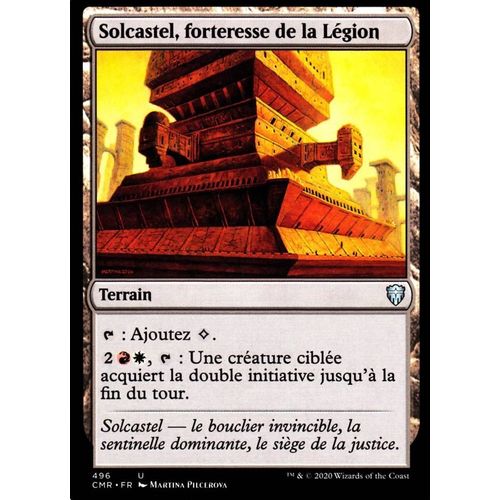 Solcastel Forteresse De La Légion - Mtg - Deck Commander Légendes - U - 496