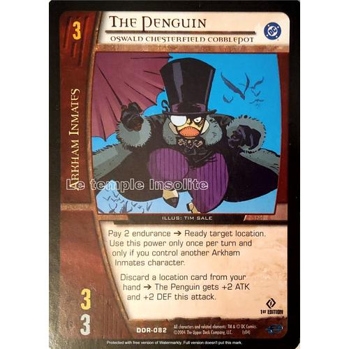 Carte Vs System Dc Comics - The Penguin Dor-082 Vo