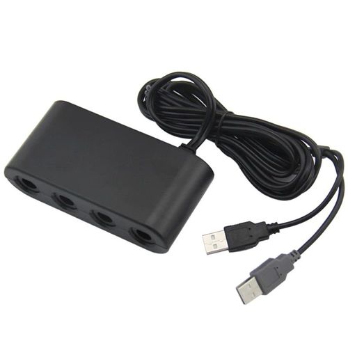 Adaptateur Manette Gamecube Sur Nintendo Wii U, Switch Et Pc