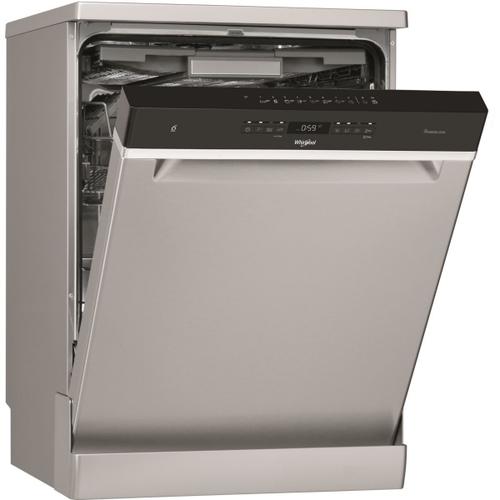 Whirlpool WFO 3O33 PL X - Lave vaisselle Inox - Pose libre - largeur : 60