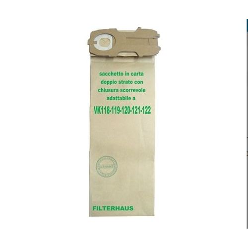 Boite de 8 sacs compatibles - Aspirateur (VK120 VORWERK)
