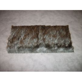 Coupon Fausse Fourrure (Gris Foncé)