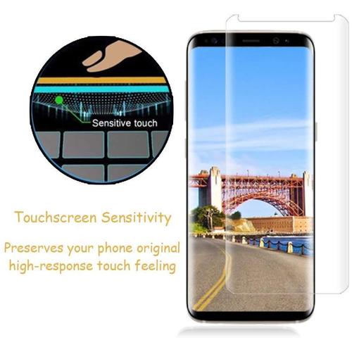 Lot de 3 Facile à Installer - Glass Screen Protector pour Samsung Galaxy S7 Film Protection Ecran Verre Trempé - sans Bulles dair 3D-Touch/Dureté 9H Verre Trempé Samsung Galaxy S7 KOFOHO 