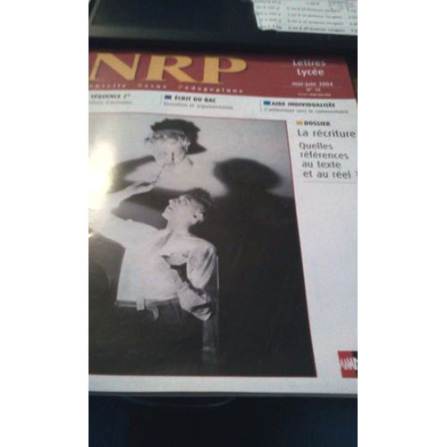 Nrp Nouvelle Revue Pédagogique N° 10