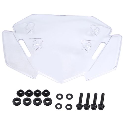 Écran Déflecteur De Pare-Brise De Moto Pour Xmax125 Xmax250 Xmax300 Xmax X Max 2023-(Transparent)
