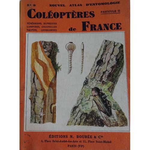 Coléoptères De France N°9 Fasciule 2 /Luc Auber