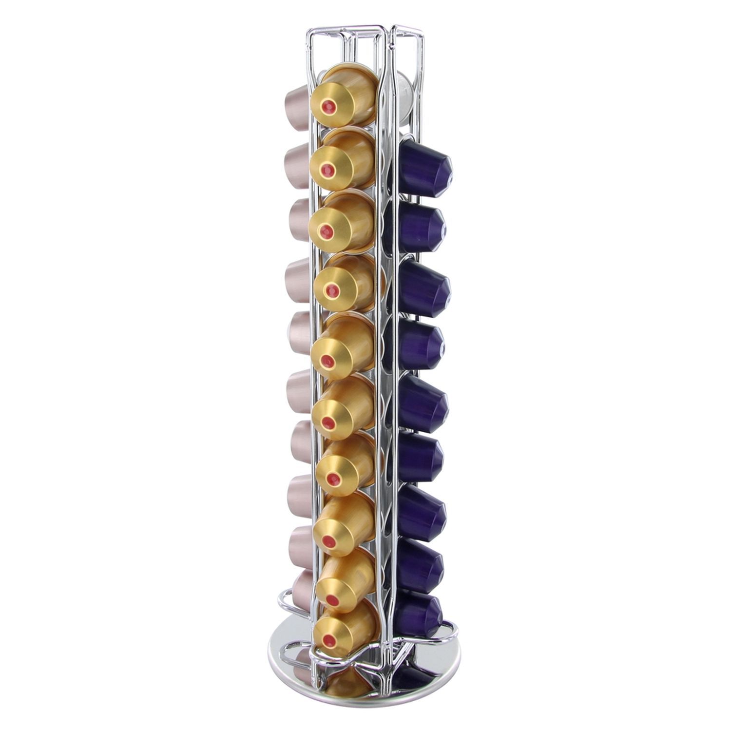 Porte Capsules Rotatif Nespresso - 40 Capsules