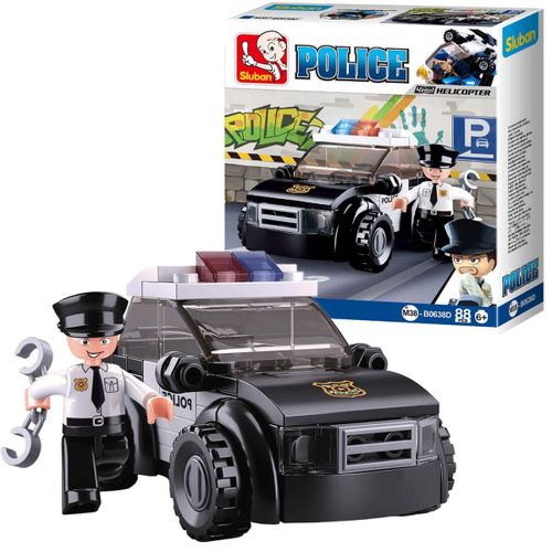 Sluban, Kit De Construction - Voiture De Police