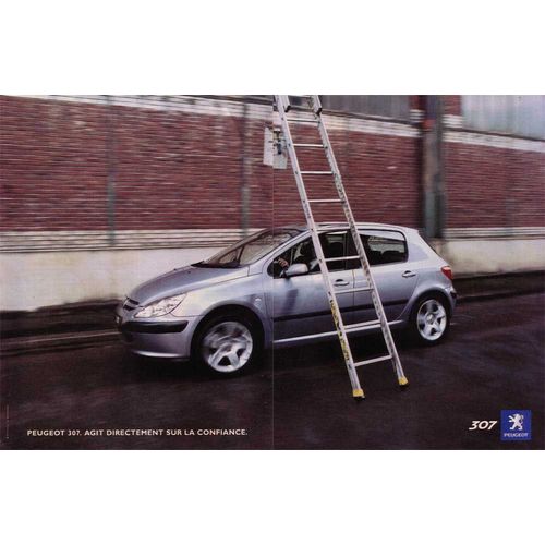 Publicité Papier - Voiture Peugeot 307 De 2007