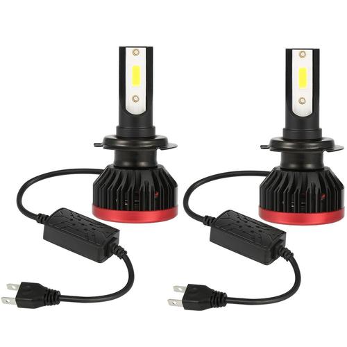 2pcs Super Mini Voiture P6 Led Ampoule De Phare Cobra 100w / Paire 20000lm / Ensemble 6500k Led Lampe Frontale Phare Antibrouillard Voiture Style (H7)