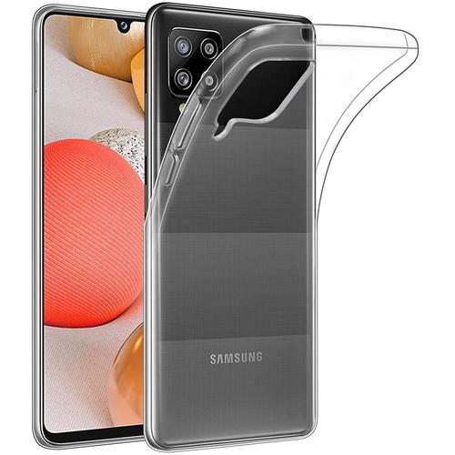 Samsung Galaxy A42 5g Housse Etui Coque De Protection Silicone [Transparent]