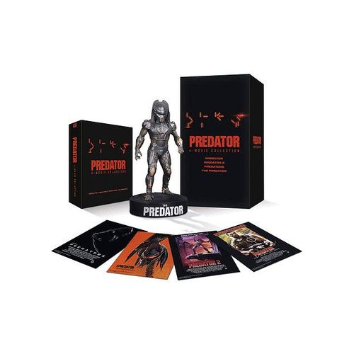Predator : L'intégrale Des 4 Films - Édition Collector - 4k Ultra Hd + Blu-Ray + Figurine