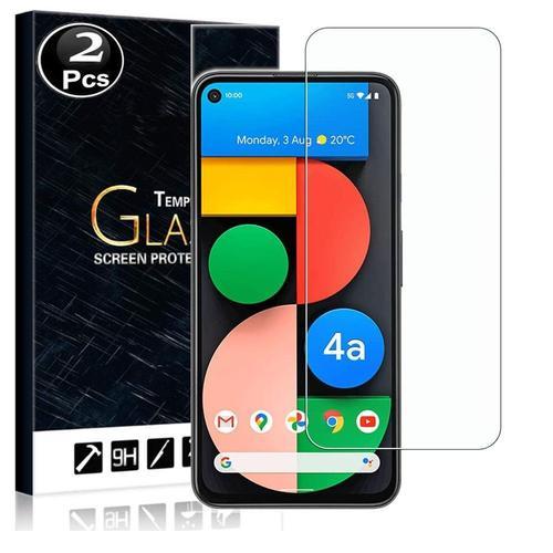 Vitre Protection Ecran Pour Google Pixel 4a 5g Verre Trempé Incassable Lot De [X2] Tempered Glass