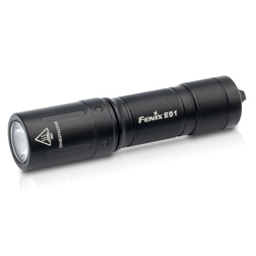 FENIX E01 V2.0 AAA FLASHLIGHT 100 Lumen Noir