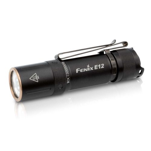 FENIX E12 V2.0 AA FLASHLIGHT 160 Lumen Noir
