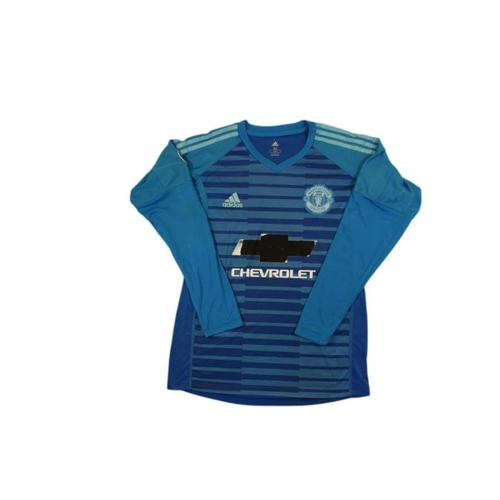 Maillot De Football Vintage Gardien Manchester United N°1 De Gea 2018-2019