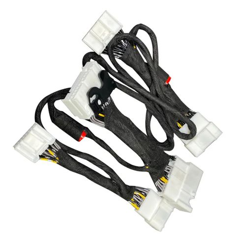 Pour Model 3 2022 Câble De Haut-Parleurs Audio D'activation De Haut-Parleur Audio Modifié Avec 2 Condensateurs