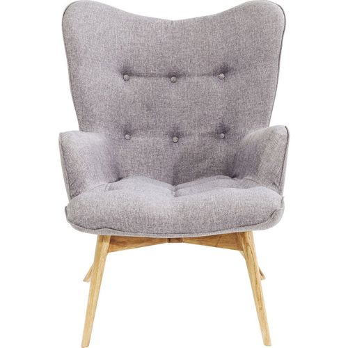 Fauteuil Vicky Gris Foncé Kare Design