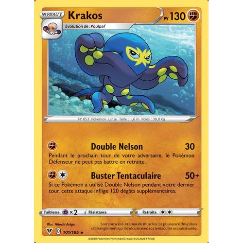 Pokemon!!! Eb04 101/185 Krakos