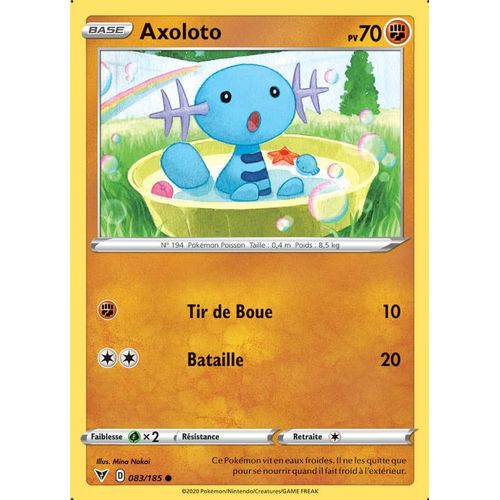 Pokemon!!! Eb04 083/185 Axoloto