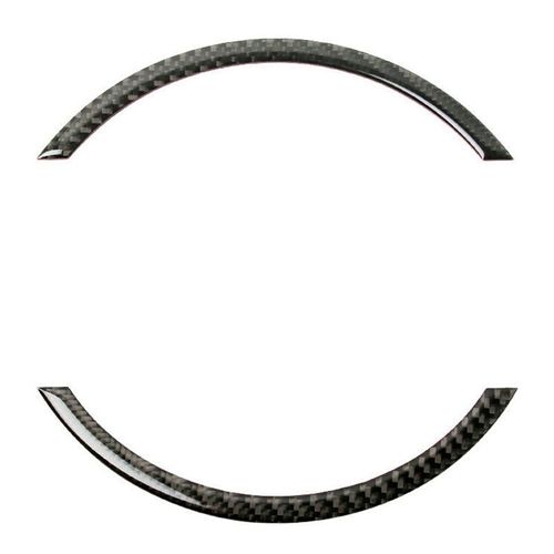 Fibre De Véritable Pour Garniture De Cadre D'écran De Navigation De Console Mini F55 F56