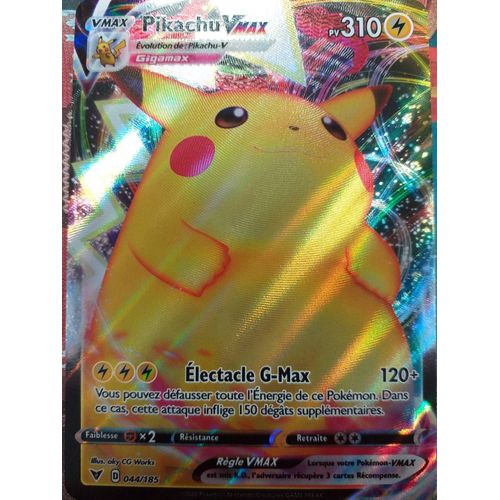 Pikachu Vmax 044 185 Voltage Eclatant