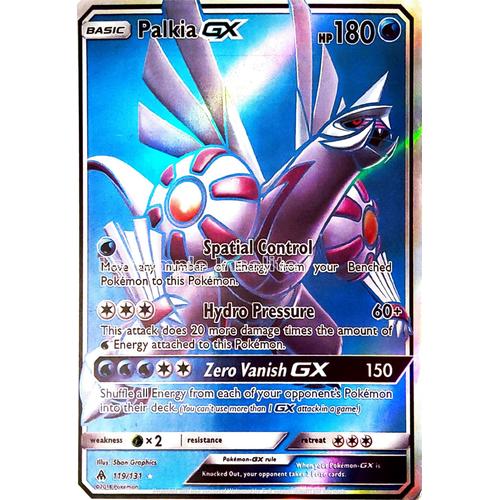 Carte Pokemon Réplique - Palkia Gx 119/131