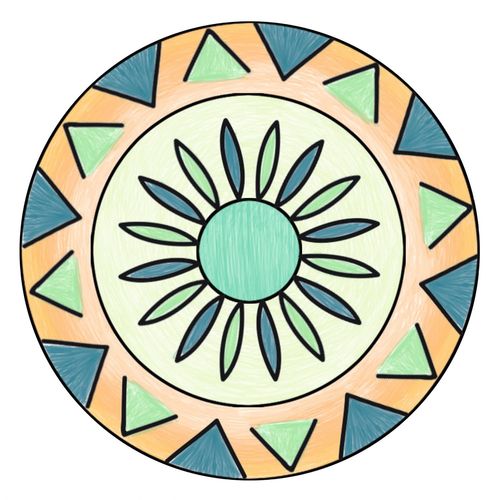 Artistique Mandala - Midi - Disney Vaiana