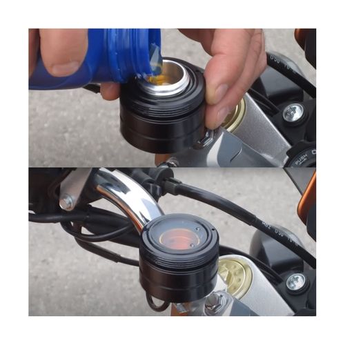 Lubrifiant Graisse Lub Pièces Lubrificateur De Chaîne Lubrificateur Maintenance Set Universal Motorbycle Chain Oiler