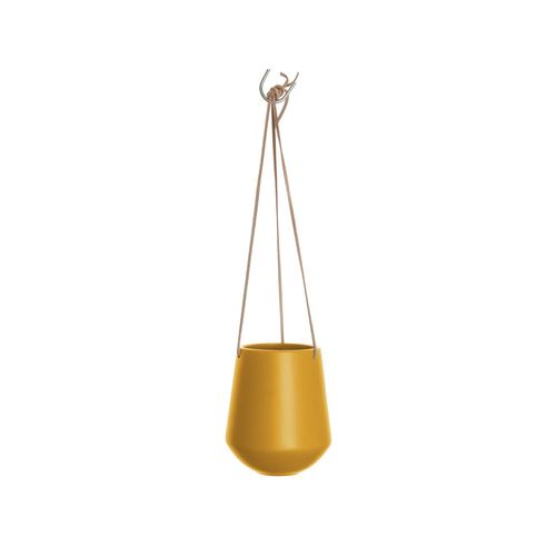 Cache-Pot Design Suspendu Médium Skittlie - H. 66 Cm - Jaune