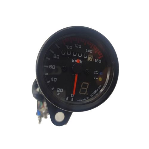 Nouveau Tableau De Bord Rétrofit Compteur Kilométrique Led Compteur Kilométrique Avec Affichage De Vitesse Rétro Tachymètre Universel