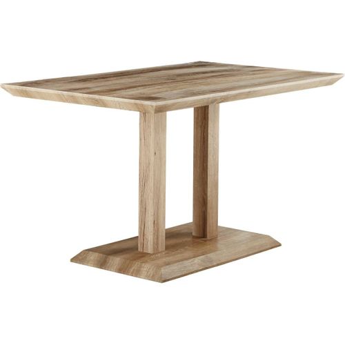 Table Repas Alina - 130 X 80 X 75 Cm - Chêne