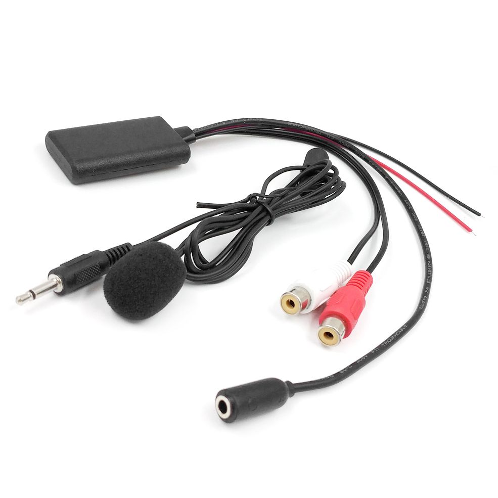 Autoradio Universel 3.5 MM RCA Audio EntrE AUX Cble De Mic... - 3