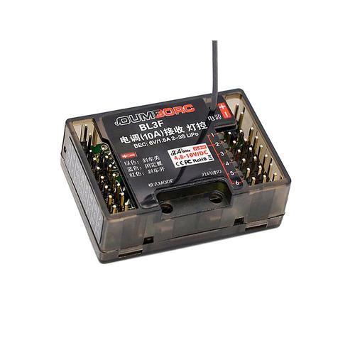 Dumborc Bl3f(G) 2.4ghz 6ch 3-En-1 RéCepteur De ContrôLe De LumièRe Rc Support Gyroscopique Pour éMetteur Radio X4 X5 X6 X6pm-Générique