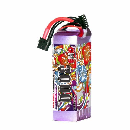 Batterie Lihv Gaoneng Gnb 5s 19v 3000mah 120c Avec Connecteur Xt60 / Xt90 Pour Drone Brushless Blade Scimitar Lrx Quad Hobbyzone Airplane ModèLe De Photographie AéRienne 250-330mm-Générique