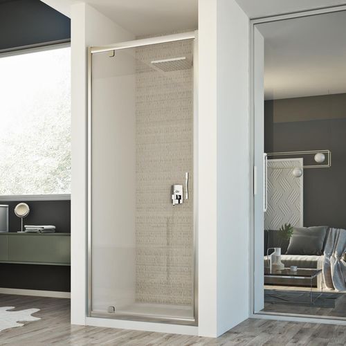 Porte paroi douche 70 CM H198 mod. Cristal 1 Portes Transparent