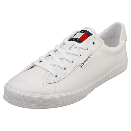 Tommy Jeans Vulcanized Bumper Baskets Blanc