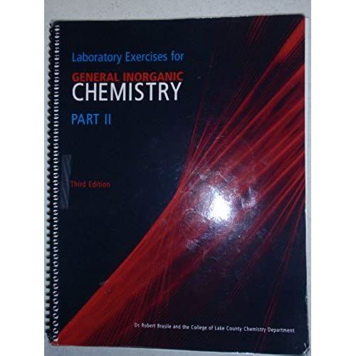Laboratory Exercises For General Inorganic Chemistry (Part 2)
