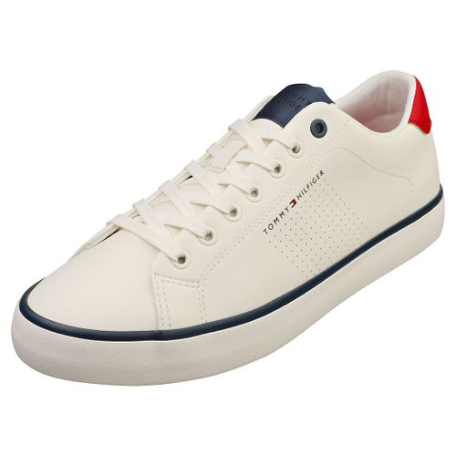 Tommy Hilfiger Hi Vulc Low Core Seasonal Baskets Blanc