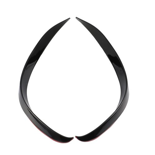 2 Pièces Couverture De Séparateur De Becquet De Pare-Chocs De Voiture Pour - Classe C C200 C260 W205 2019 +