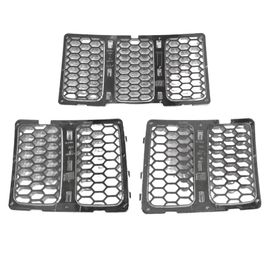 Kit De De Garniture D'inserts De Calandre De Calandre De Centrale De Voiture Pour Grand 2014-2016 Argent 68143075ab