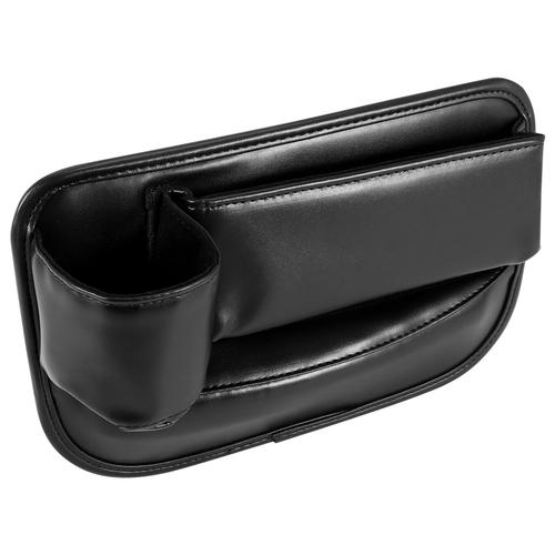 Sièges Espace Sac De Rangement Pu Gauche Voiture Auto Console Côté Siège Crevasse Boîte Fente Remplisseur Avec Porte-Bouteille